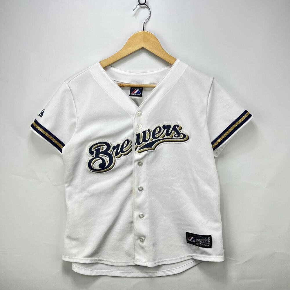 Vintage Milwaukee Brewers Jersey Ryan Braun Women's Medium